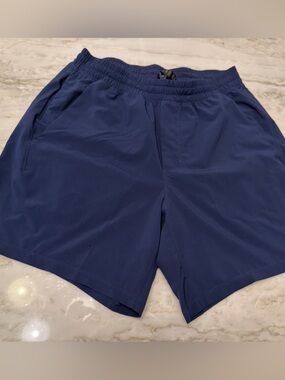 lululemon athletica Men's Navy Athletic Shorts